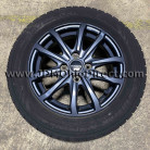 JDM LEBEN DS-5 Blue 4x100 Wheel and Tire Set